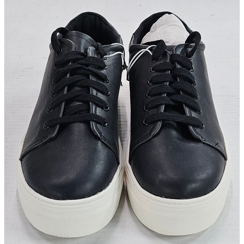 Universal Thread Belicia Black Platform Lace‎ Up Sneakers Womens 11 096121317